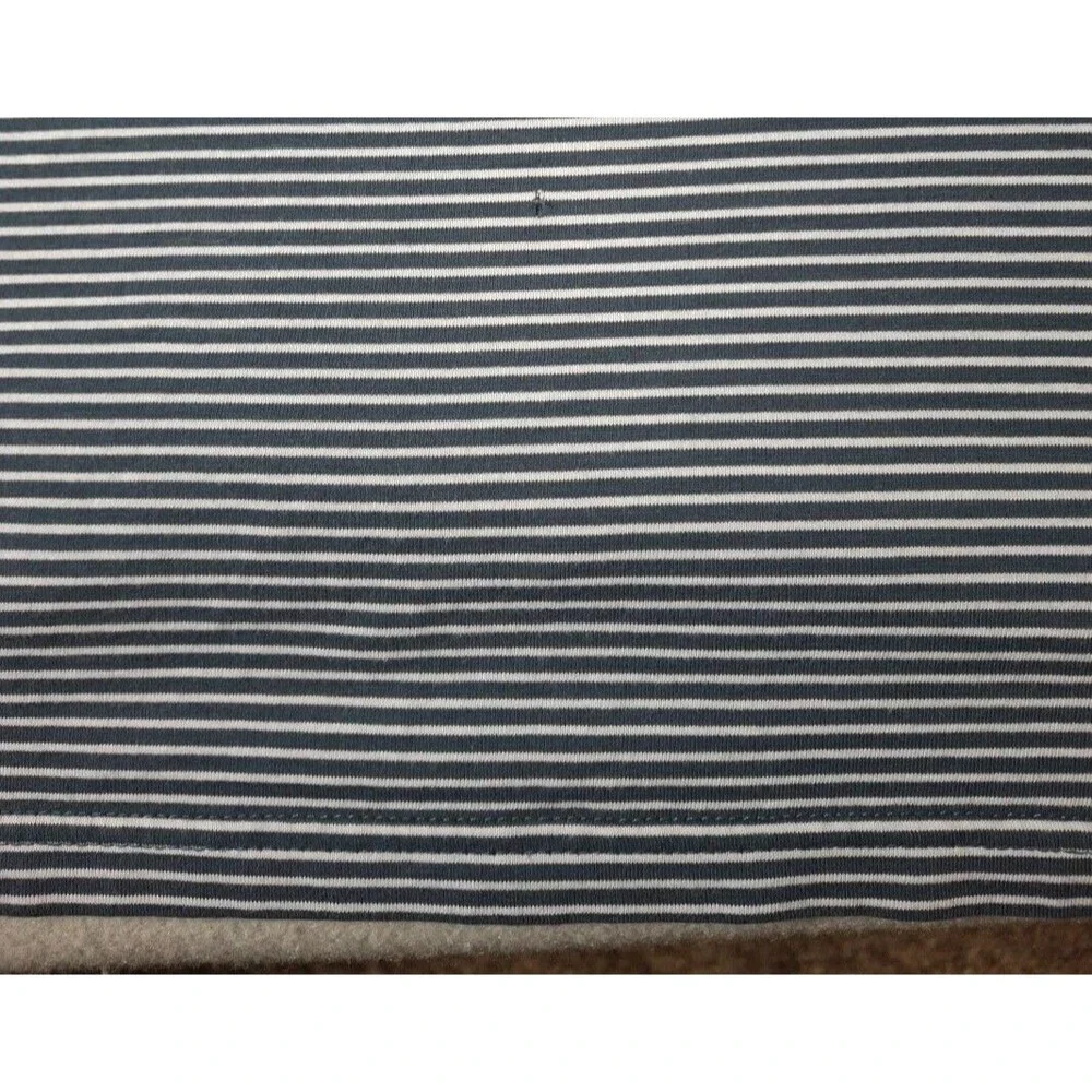 Fish Hippie Men's XXL Navy Striped Short Sleeve Performance Polo Shirt Size 2XL